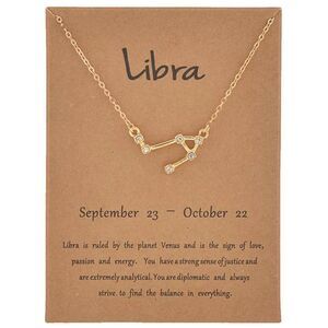 LIBRA Constellation Necklace 🌌